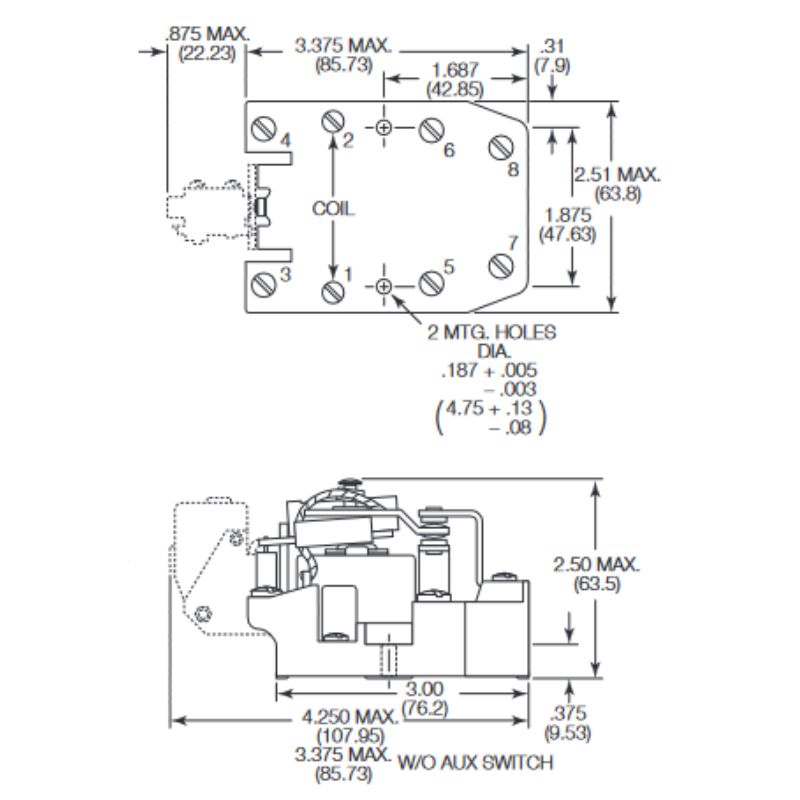 RELAY AC 110V 6230